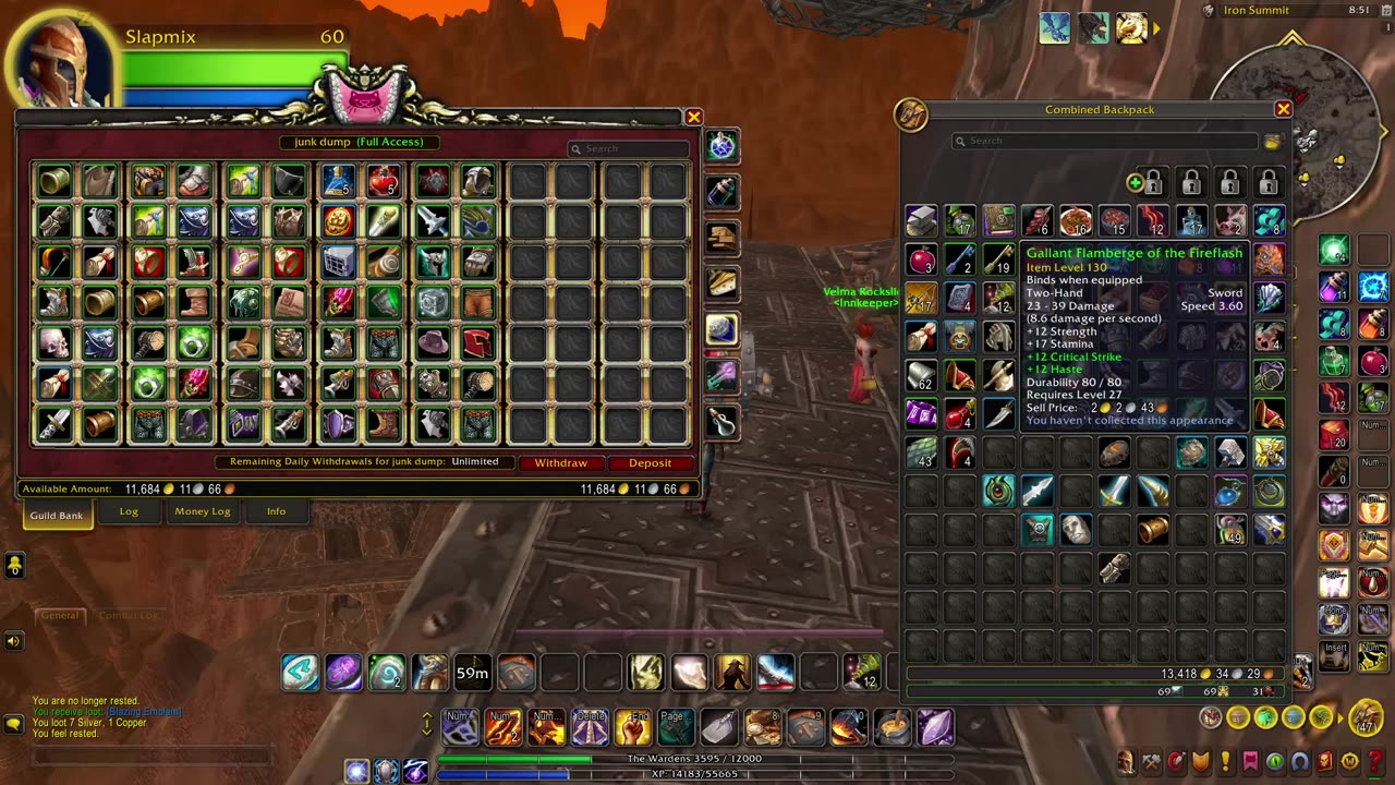 wow in 2025 p14 - pally blackrock depths lower blackrock spire twice upper blackrock spire and hyjal