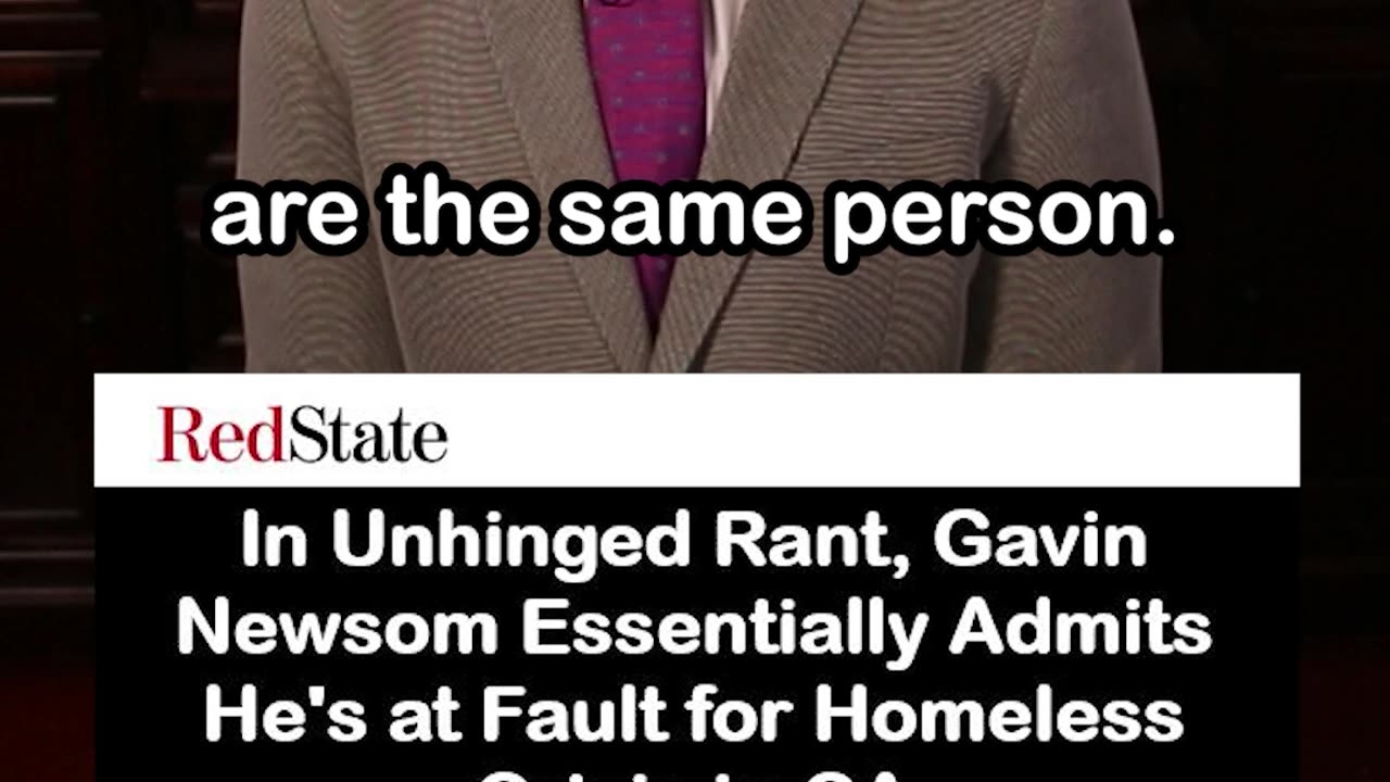 Gavin Newsom Rants about Homeless Crisis, Blasting Local Leaders for Failure