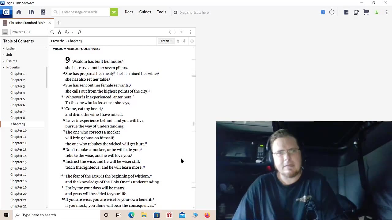 the fear of the lord is the beginning of wisdom [The Bride of Christ]