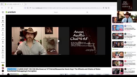 Anon Audio Chat 180 | SG Sits Down Again w/ VT Patriot Kevin Hoyt: Beating The [DEEPS TATE] Hydra In Their Own Backyard - 6/4/2025