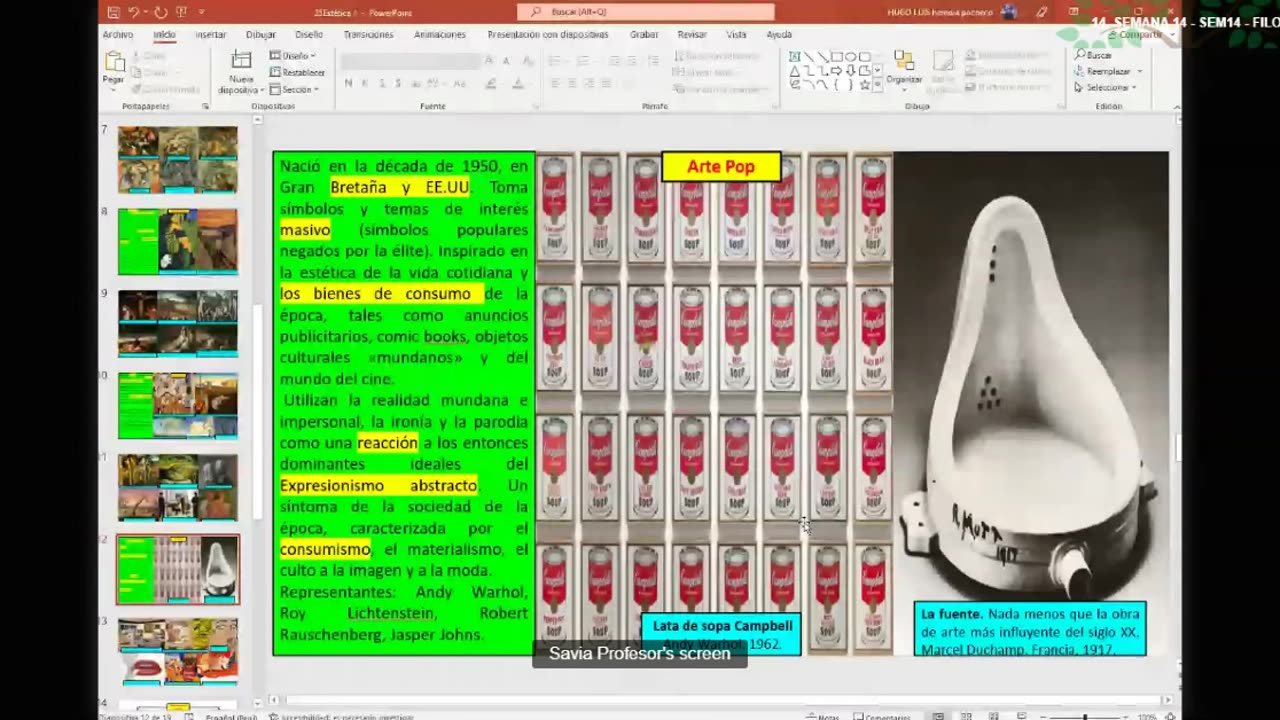 SAVIA SEMIANUAL 2024 | Semana 14 | Filosofía