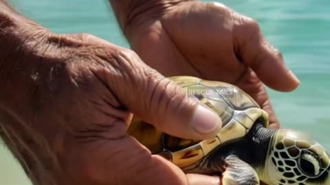 Baby Turtle STUCK in Plastic Will SHOCK You