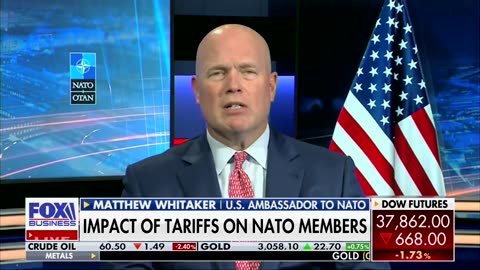 U.S. Ambassador to NATO Matthew Whitaker Explains How Allies Will Take on President Trump's Tariffs