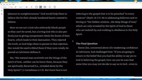 Reviewing Chapter Thirty One of Dave Hunt's book "What love is this?"