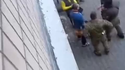 Ukrainian volunteers