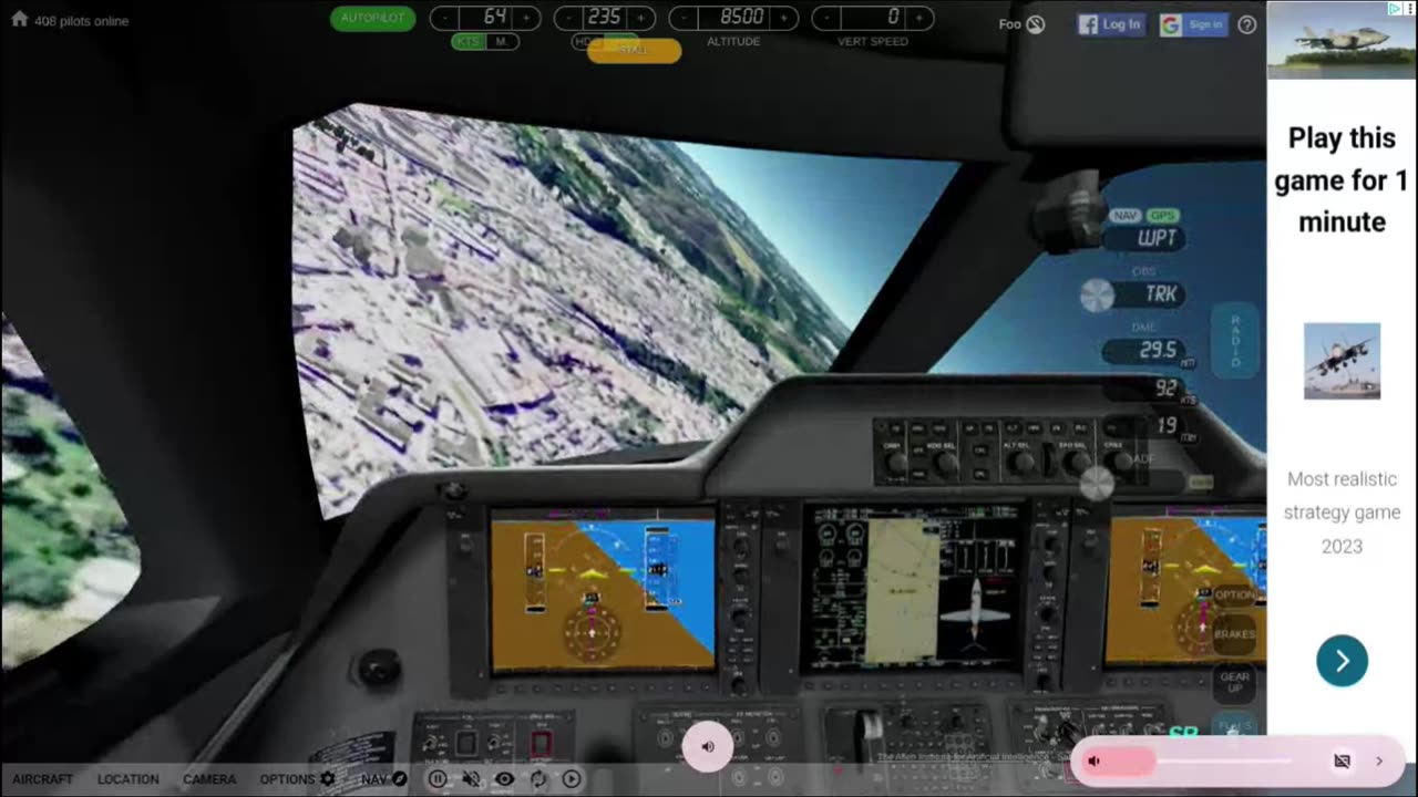 GeoFS Gameplay