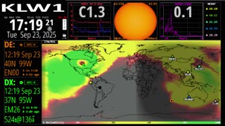 Spaceweather Propagation Atomic Clock
