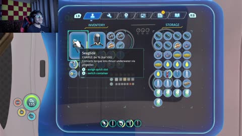 Subnautica 2nd Stream with Facecam Twitch VOD