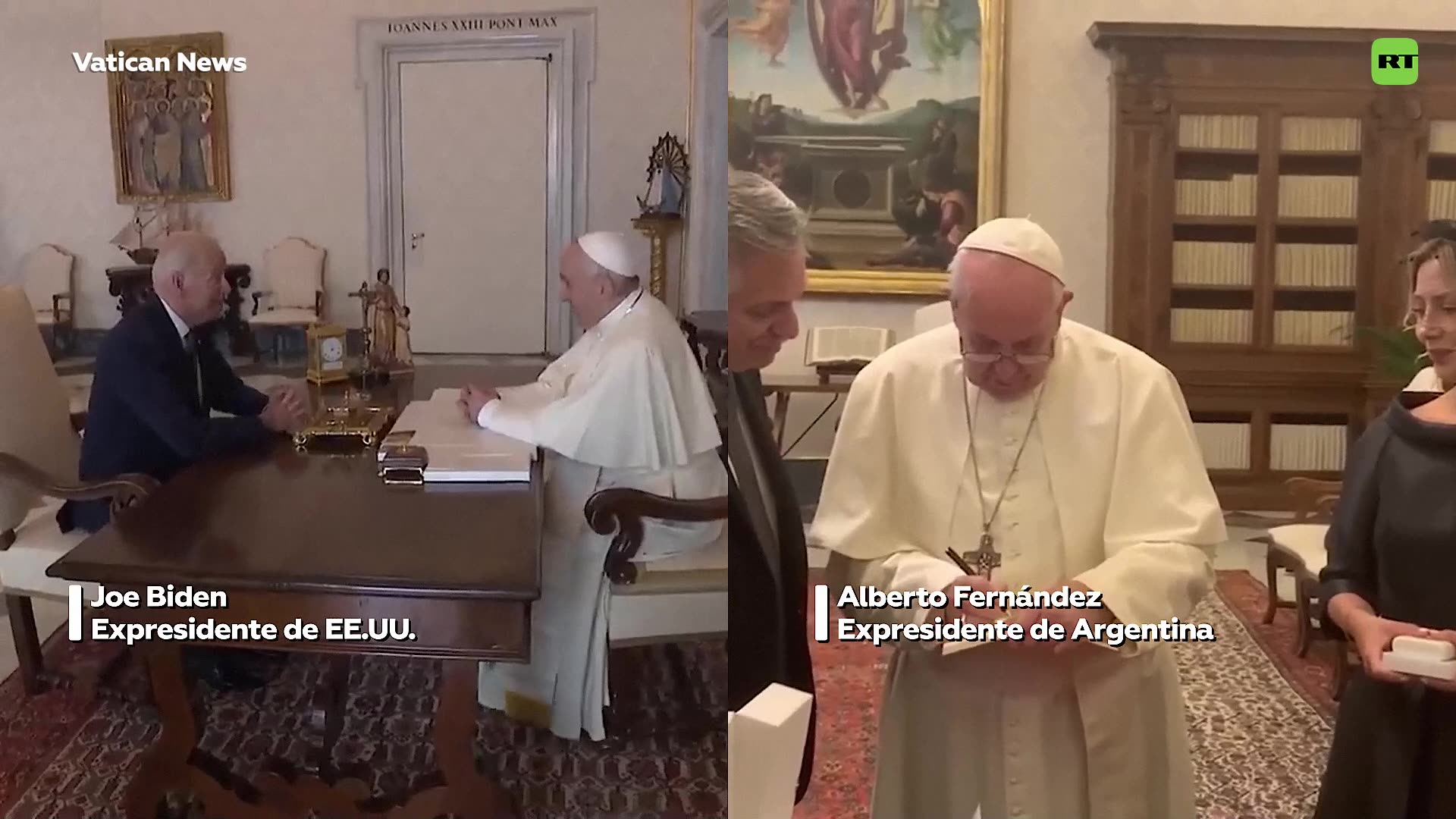 Encuentros del papa Francisco con líderes del mundo