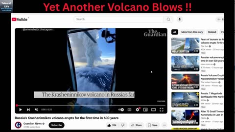 Yet Another Volcano Blows !!