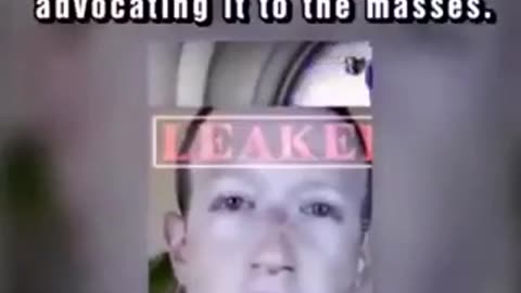 This video was proof that Zuckerberg had foreknowledge of Crimes Against Humanity