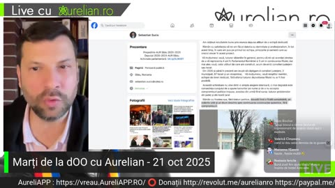 Marți de la dOO cu Aurelian - 21 oct 2025