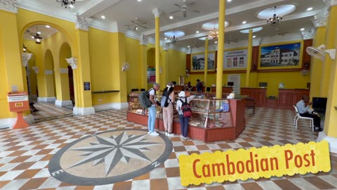Cambodian Post in Phnom Penh, Cambodia