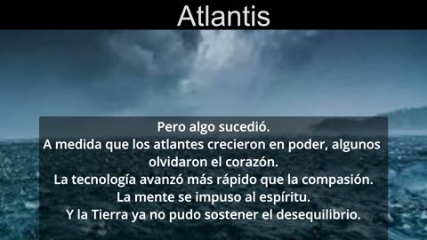 The Sentinels: Que paso con Atlantida