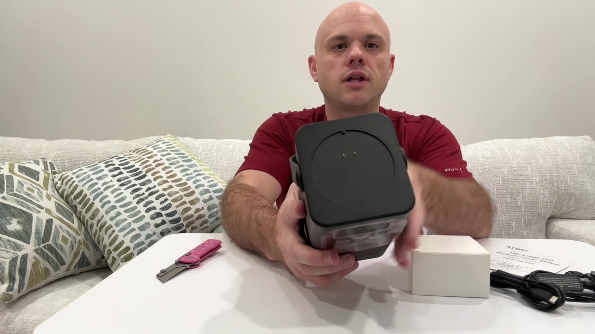 Unboxing & Overview Camping Portable Power Station by ATGIH