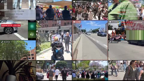 NO KINGS PROTEST | ANTI-ICE PROTESTS LA PROTEST