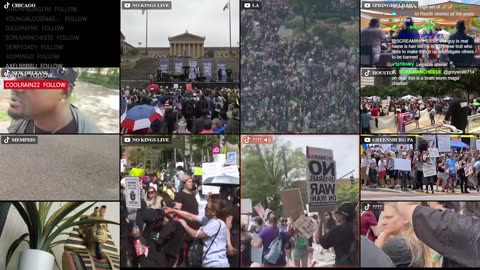 NO KINGS PROTEST | ANTI-ICE PROTESTS LA PROTEST