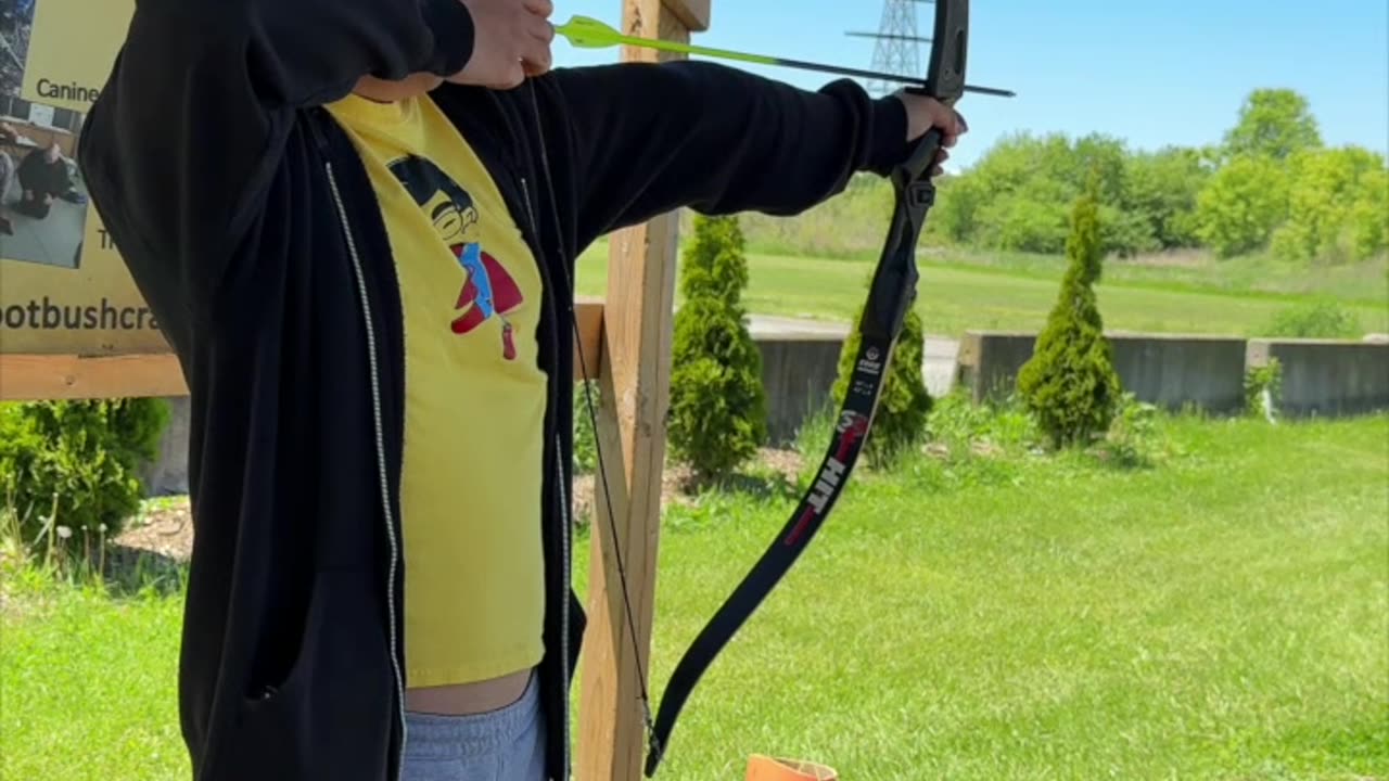 The bow bends, the string hums, and the arrow strikes true.