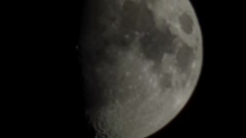 The moon over northeast Ohio.