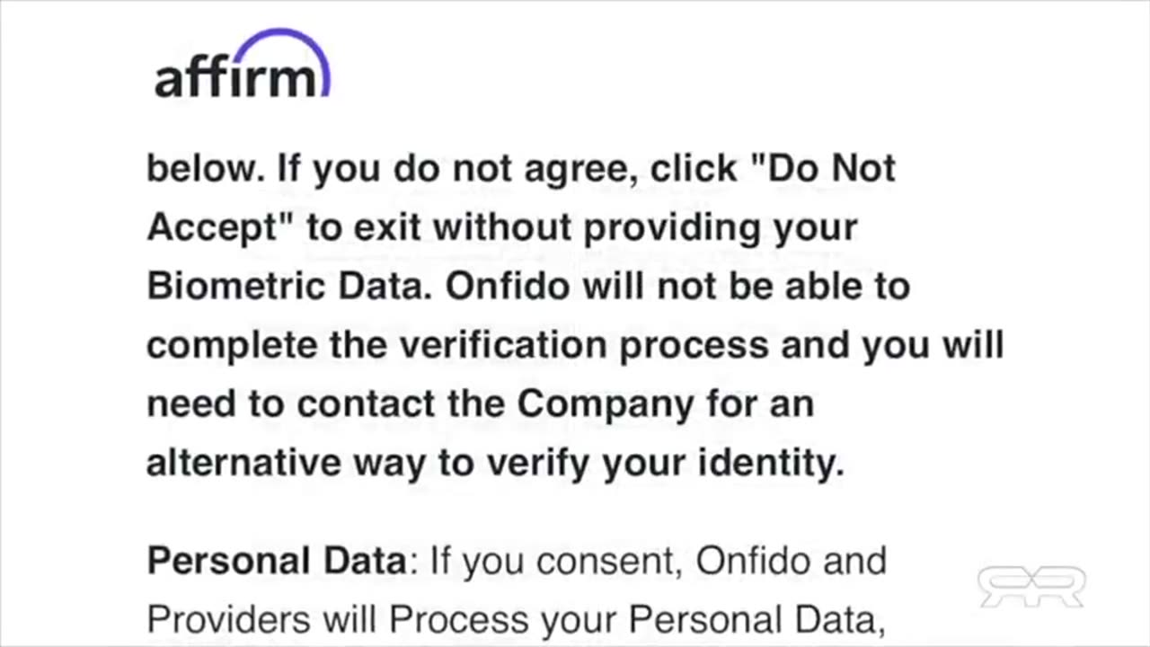 Consentement Biométrique = Identité Numérique (Greg Reese)