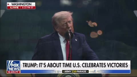 AMAZING SPEECH BY THE PRESIDENT DONALD J. TRUMP AT THE AMERICA 250 ARMY PARADE