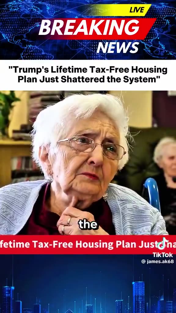 No property taxes for people over 65 who own house outright!