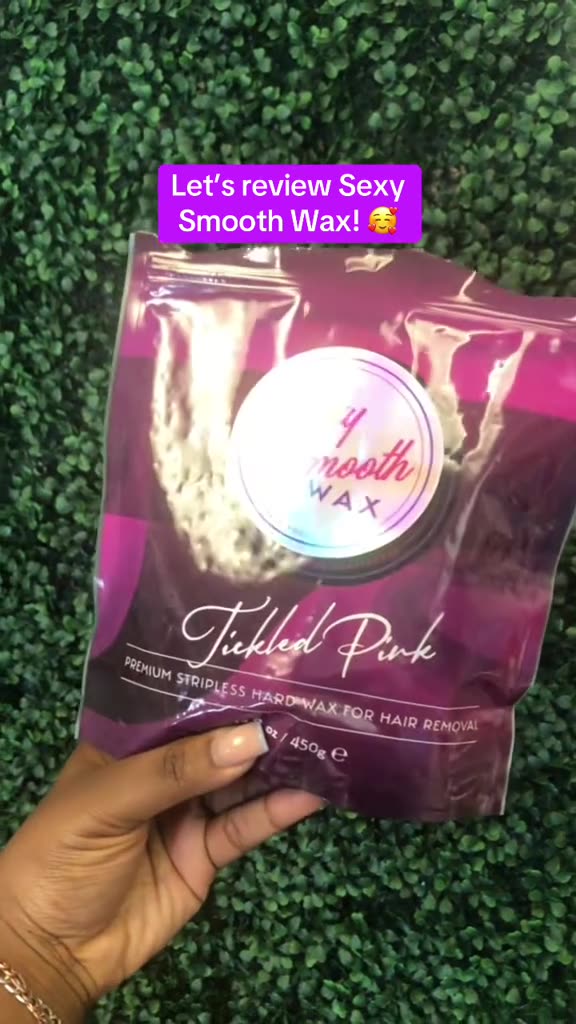 🔥 Honest Review of Sexy Smooth Tickled Pink Hard Wax by @proseshesthetics 🔥