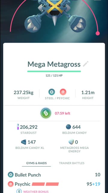 Pokemon Go Mega Evolution: Dynamax Metagross