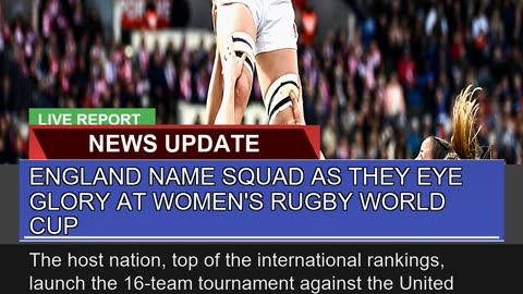 England Name Squad as They Eye Glory at Womens Ru