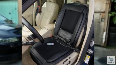 Hammacher Schlemmer The Best Heated Car Seat Cover