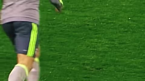 The iconic Ronaldo chop!