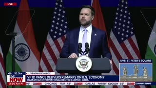 VP Vance remarks on US-India trade relations and Economy - April 22, 2025