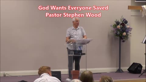 God Wants Everyone Saved