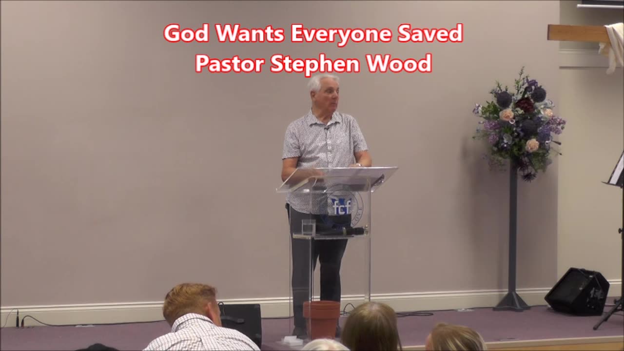 God Wants Everyone Saved