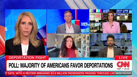 CNN Panel Attempts To Downplay Poll Showing Americans Support Deporting Illegal Immigrants