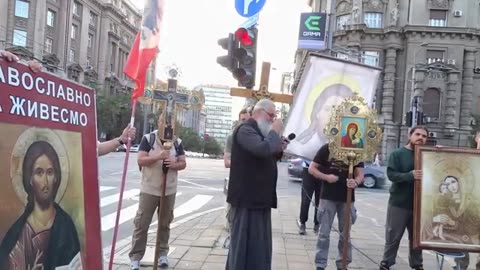 482-га Литија (1) - Покајања у Срба нема јер влада лаж, ћутањем се пропаст народа убрзава