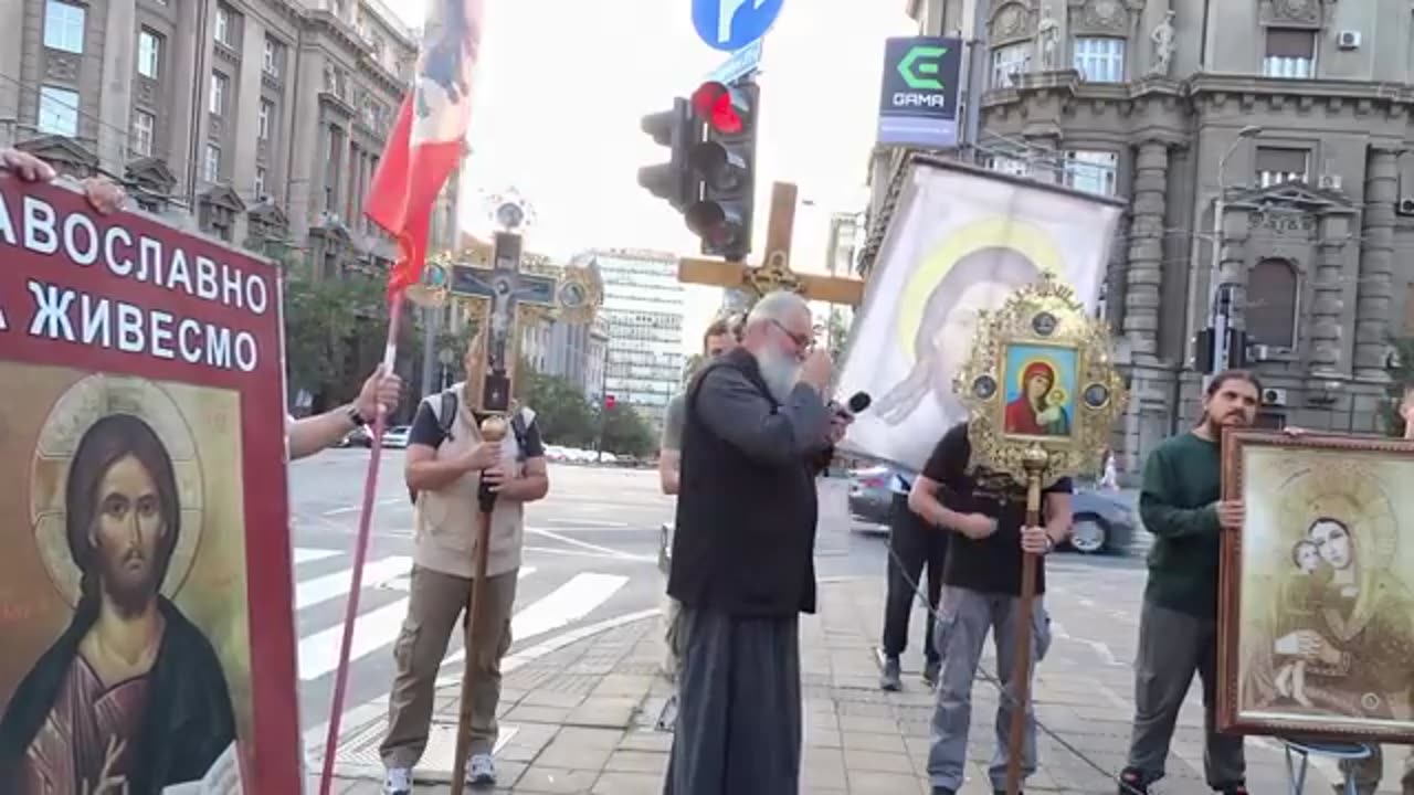 482-га Литија (1) - Покајања у Срба нема јер влада лаж, ћутањем се пропаст народа убрзава