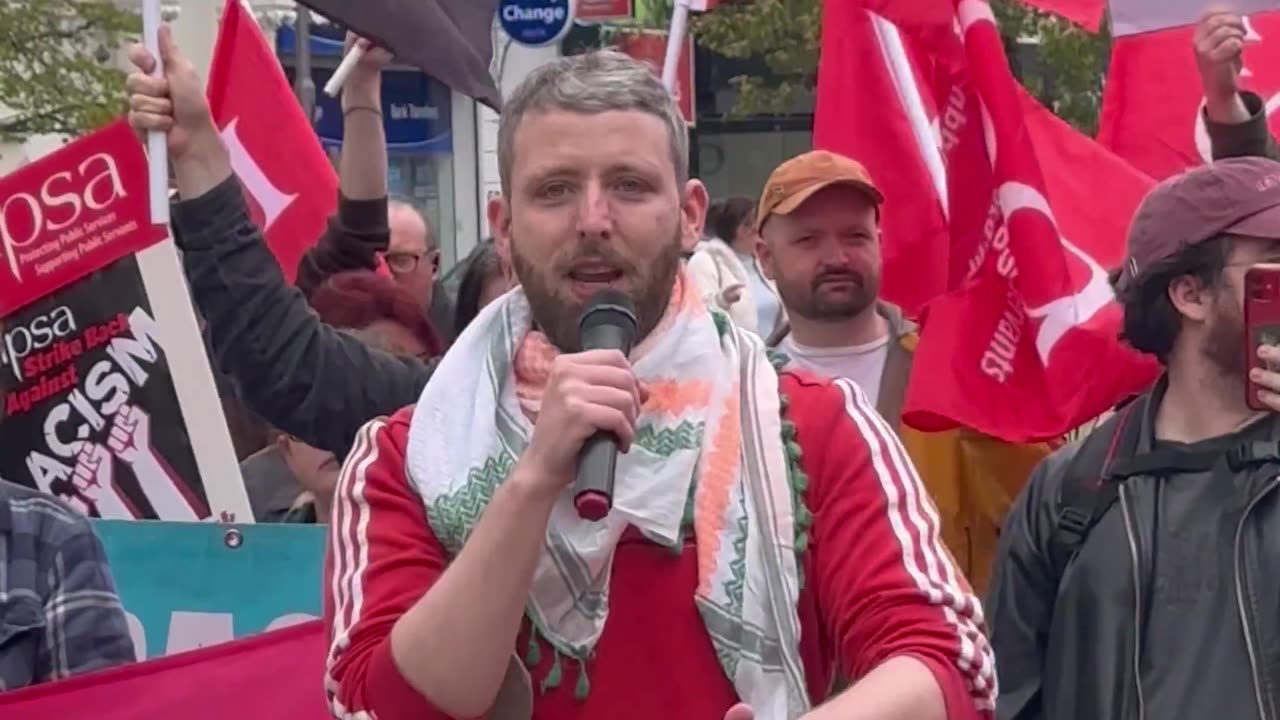 Newry Far left communist gives a very based description of one of the locals in Newry.