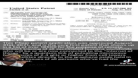 Pfizer’s 2021 Patent for Controlling and Upgrading the Vaccinated
