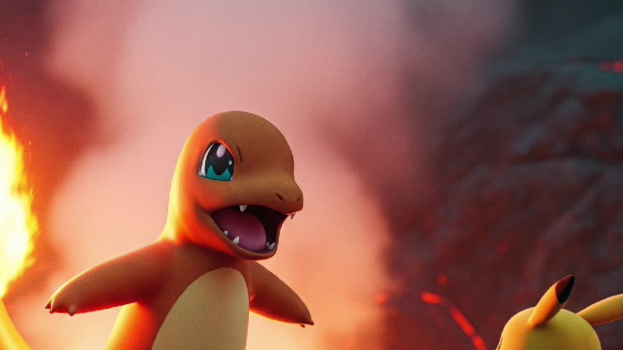 Pikachu Saves Togepi from Lava!🔥⚡