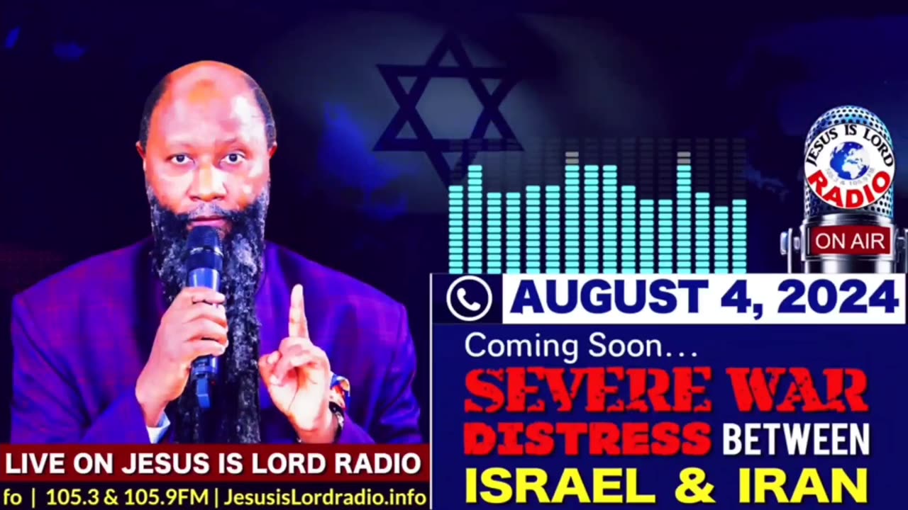 Apr 19, 2025-Watchman News- 1 Cor 15:20-22 - The Trigger is set for Iran, Holy Purging Fire + More!