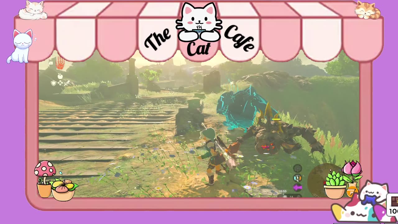 Chilling! on tears of the kingdom! Come hang out!