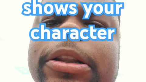 how you argue shows your character