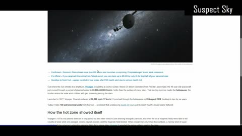 Solar Weather Impacts | Voyager Fire Wall | Pirate Cloud Strangeness [DISCUSSION]