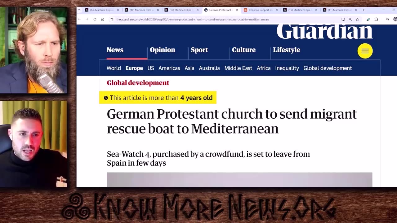 The Christian leadership have gone full globalist