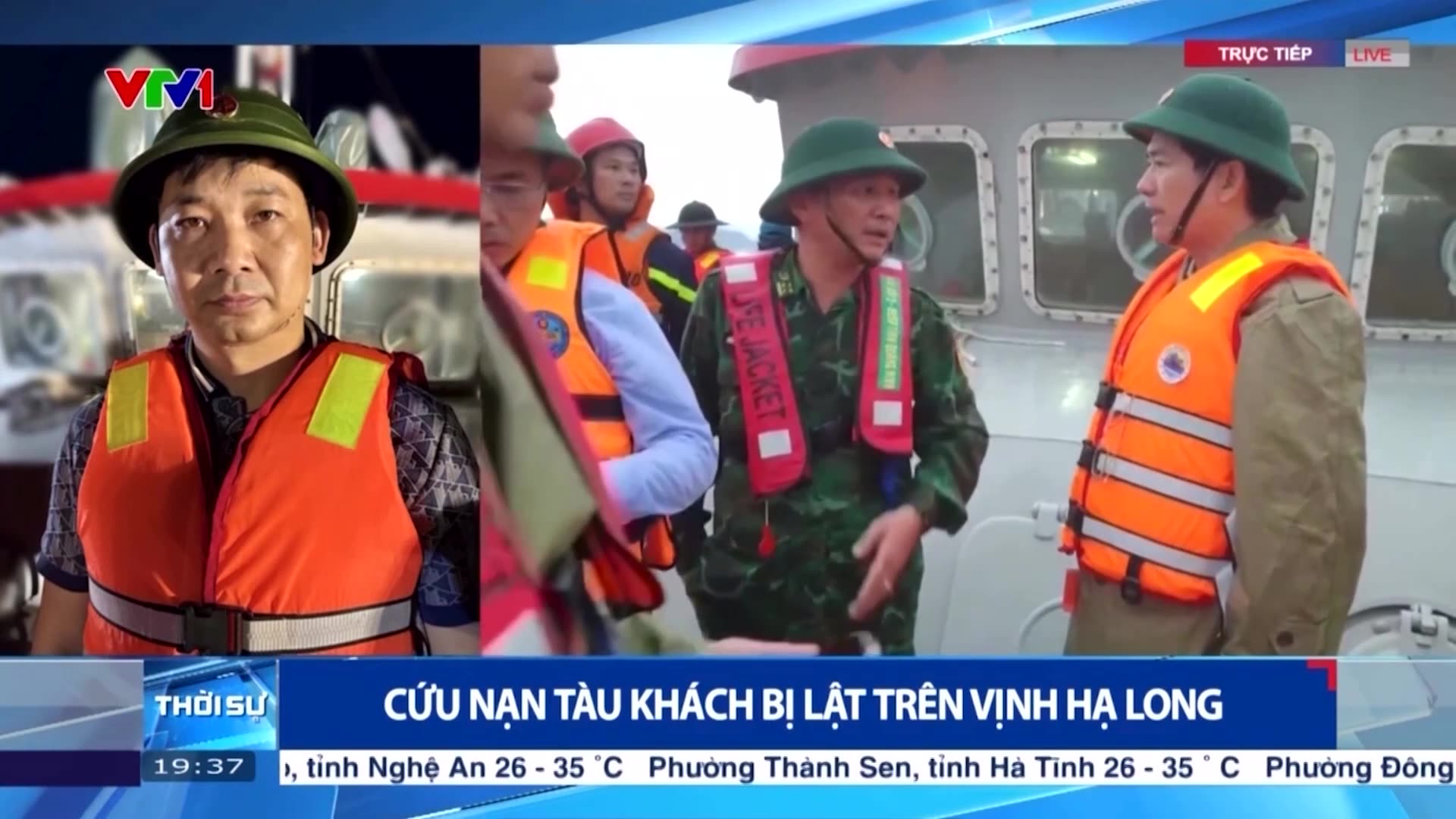 Dozens reportedly killed after Vietnam tourist boat capsizes