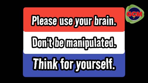 Don't Be Manipulated