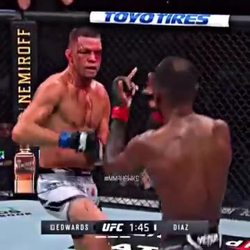 Nate Diaz vs Leon Edwards