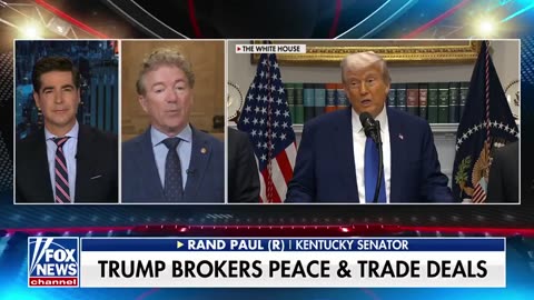 Jesse Watters CONFRONTS 'Panican' Sen. Rand Paul on Trump Tariffs