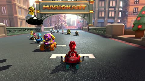#MarioKart8Deluxe Race Four: Tour London Loop
